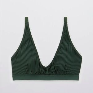 Striped Mesh Scoop Women's Bralette (Aerie)